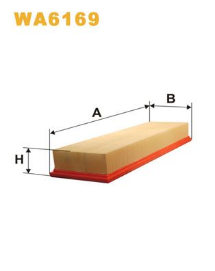 WIX FILTERS Воздушный фильтр WA6169